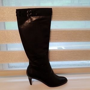 Cole Haan leather boots comes in original box